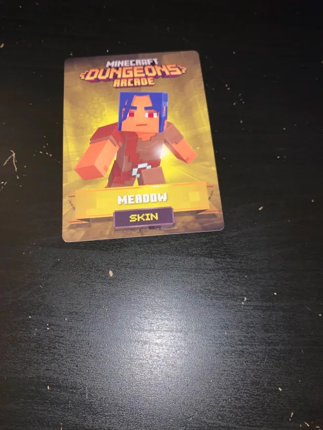 Minecraft Dungeons Arcade Cards Series 3 ( Non-Foil) w/ Hidden Depths