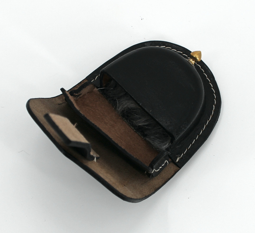 Civil War Cap Pouch - Shield Front