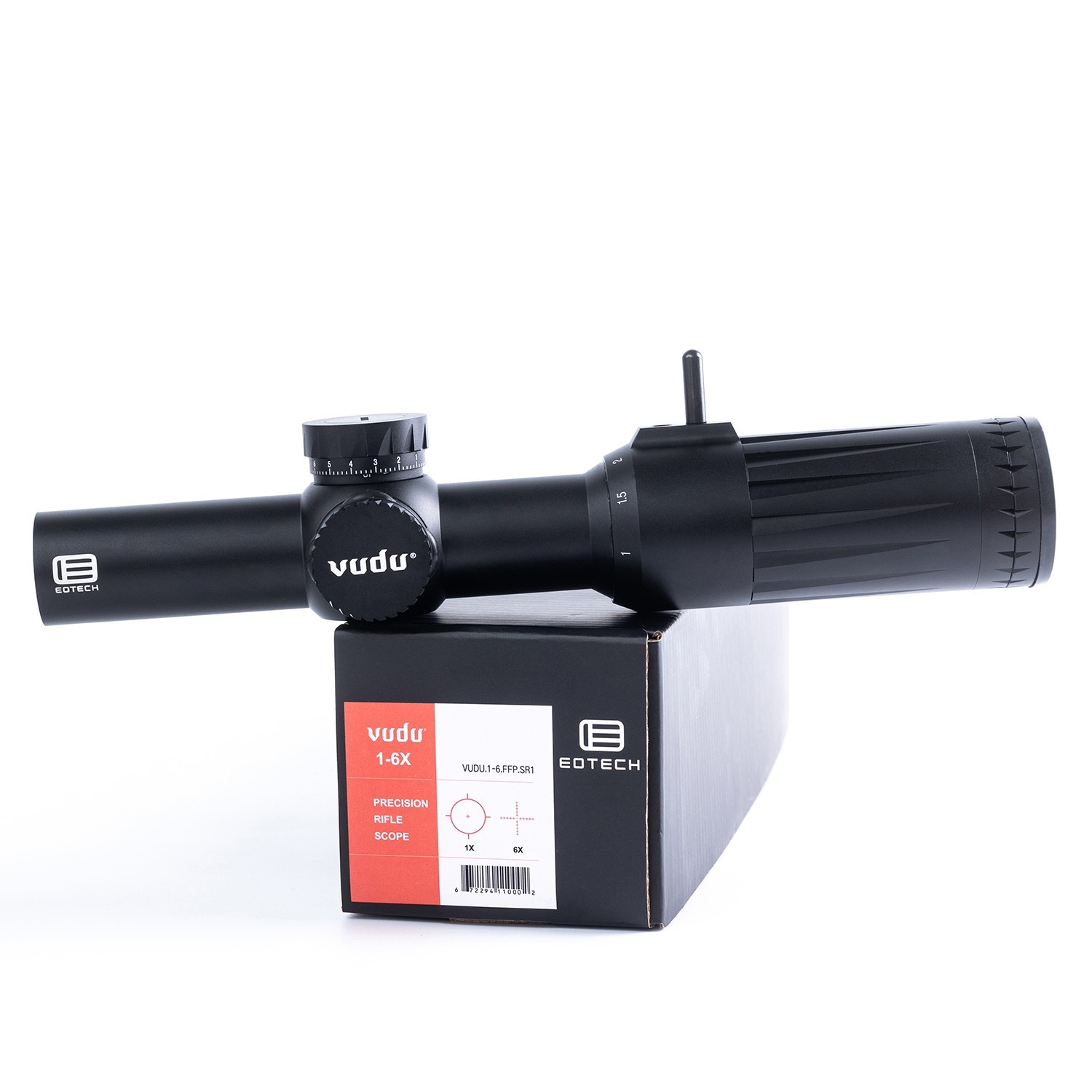 EOTech Vudu 1-6x24 FFP Riflescope SR1 Reticle (MRAD) - VDU1-6FFSR1