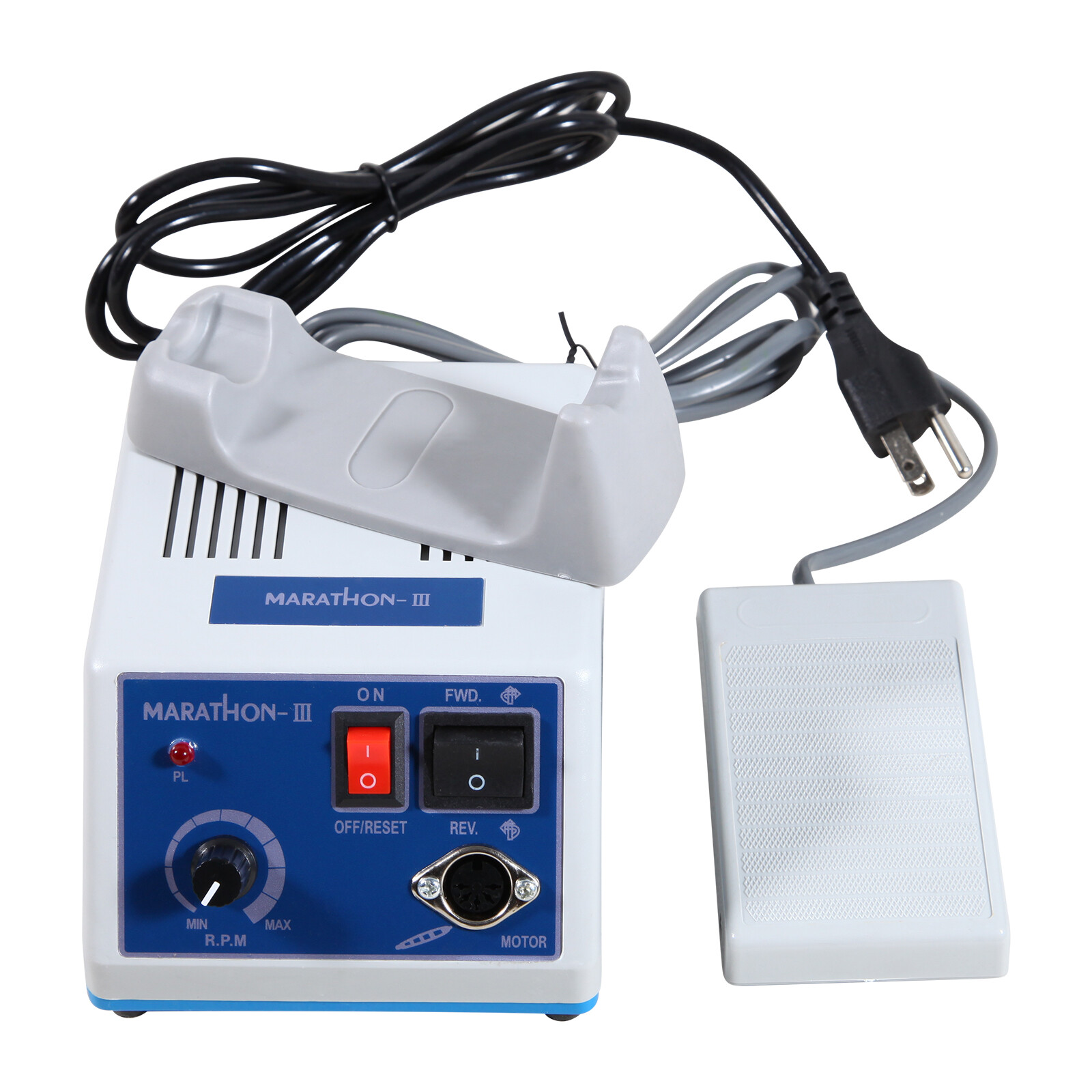 Dental Lab Marathon Electric Micromotor Polishing Unit + 35K rpm Motor Handpiece