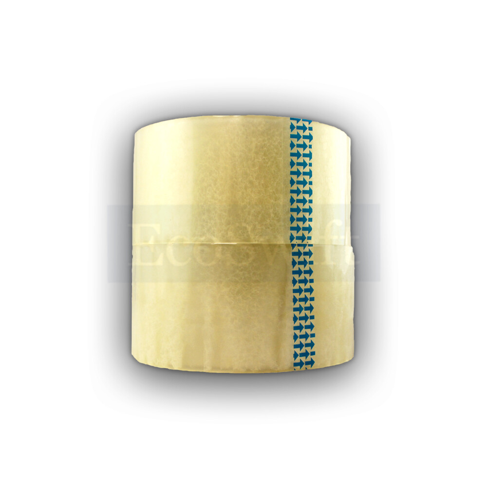 6 ROLLS EcoSwift Carton Box Sealing Packaging Packing Tape 1.6mil 2" x 330 feet