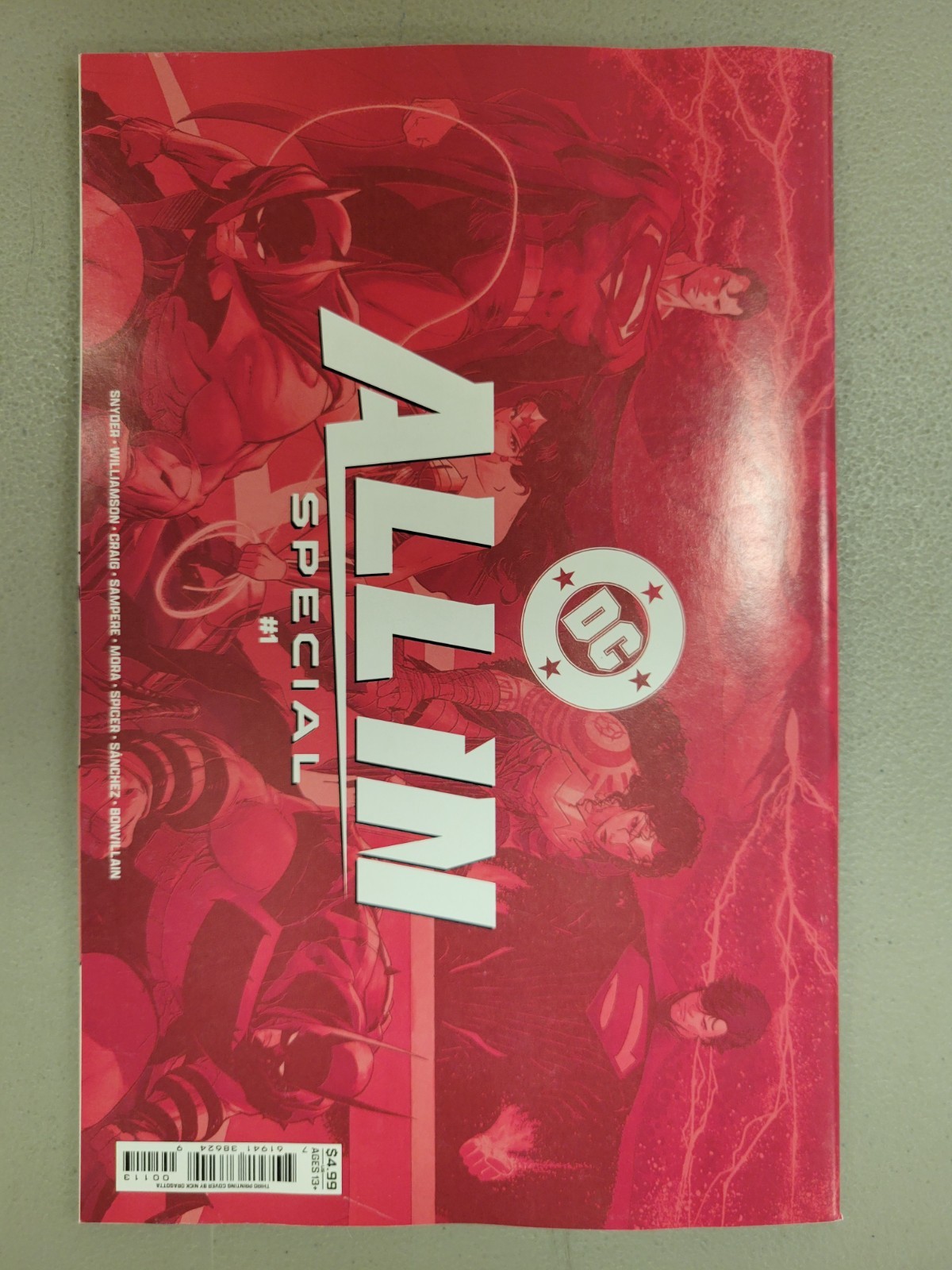 DC All In Special #1 3rd print Dragotta Variant 2026