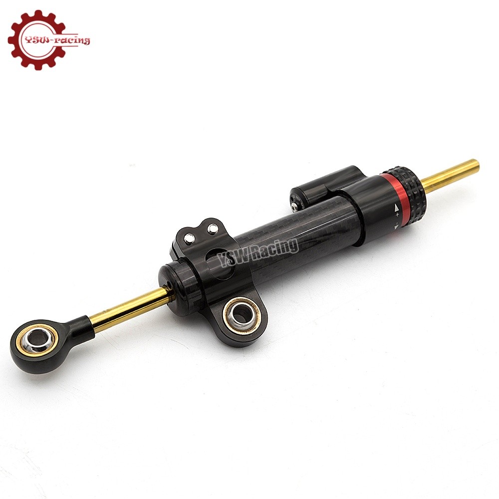 For Kawasaki ZX636 ZX6R 2009-2025 2024 Steering Damper & Bracket Mounting Kit US