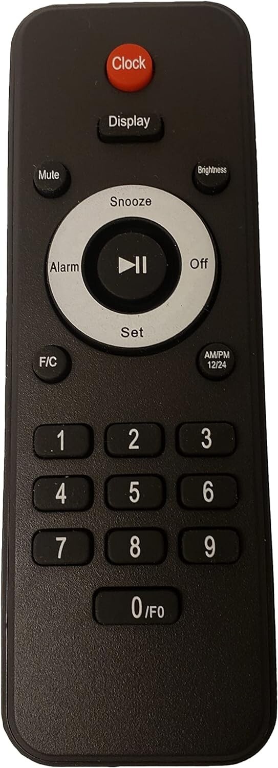 Creative Clock Large Digital Wall Clock with Remote Control Time and Temp