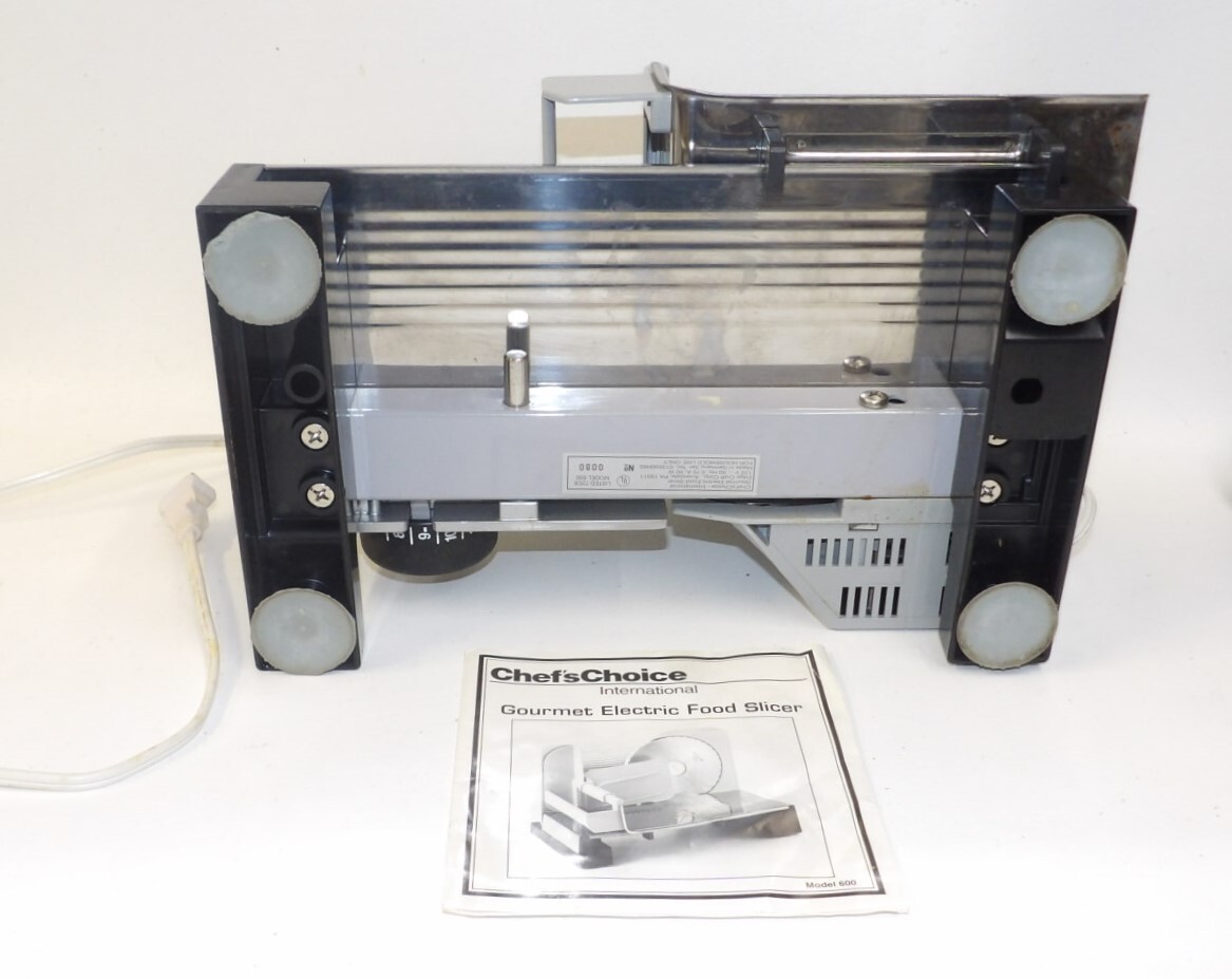 chef's choice electric food slicer
