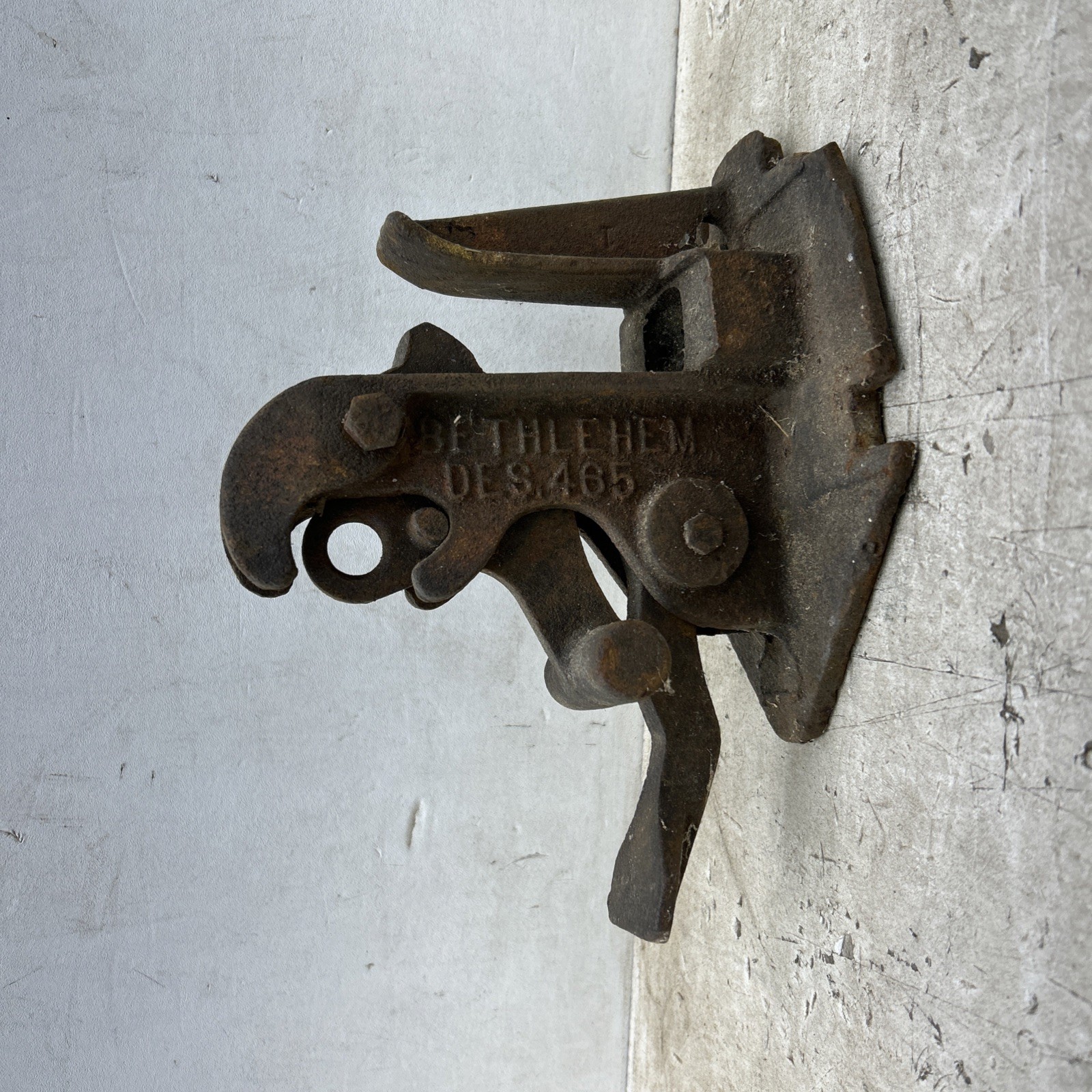 Bethlehem Steel Railroad Track Switch Lock (Used)