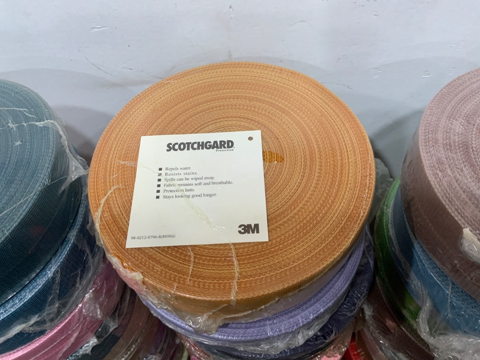 CARPET RUG BINDING LOT MULTIPLE COLORS 100 ROLLS CARPET RUG EDGE #2