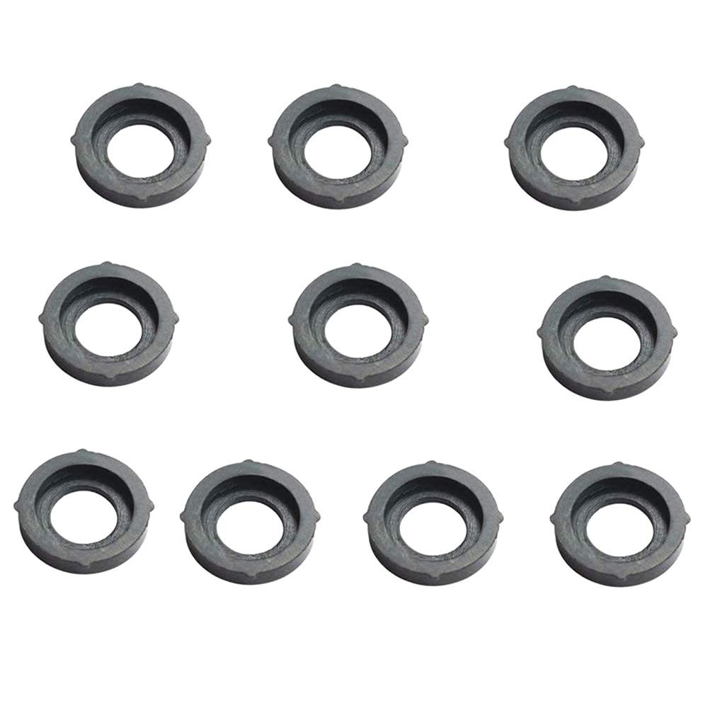 10Pcs Garden Hose Washer for 3/4" Quick Connect 10-Pack, Black-10PCS