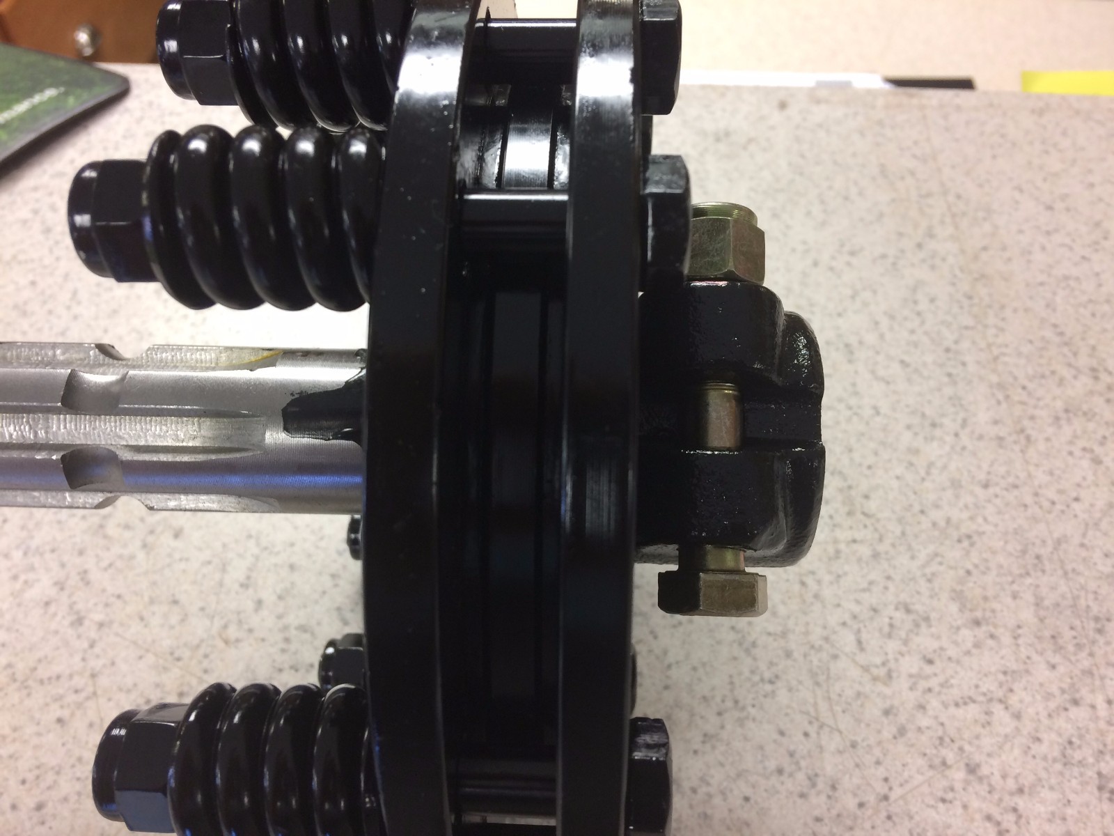 SLIP CLUTCH ADAPTER KIT- 1-3/8 6 SPLINE ON MALE & FEMALE END. TRACTOR PTO CLUTCH