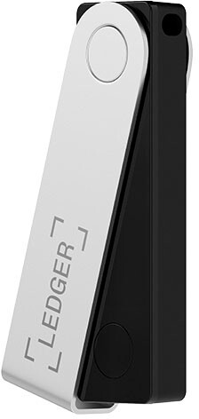 Ledger - Nano X Crypto Hardware Wallet - Bluetooth - Onyx Black