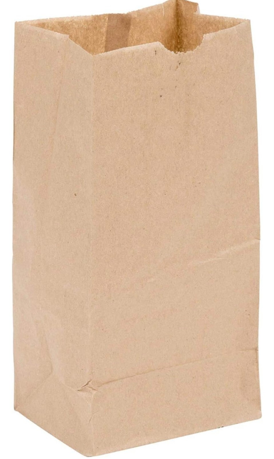 Brown Paper Bag Lunch Grocery Shopping Take out Bags Capacity 2, 4, 6, 8, 12 Lbs