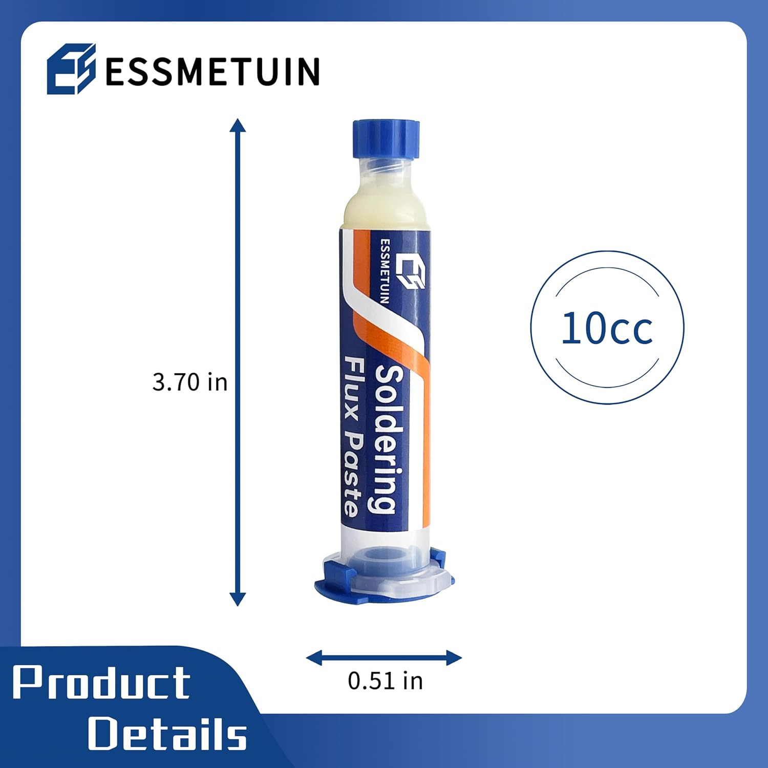Solder Wick and Soldering flux for Electronics Repair, No Clean Flux, Solder...