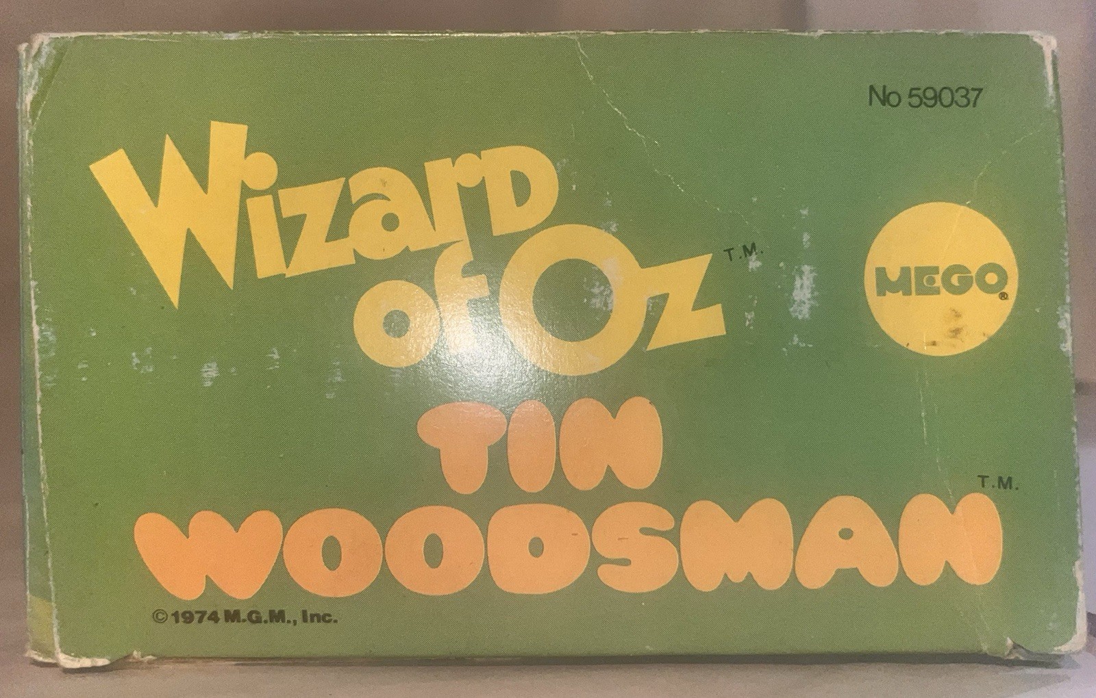 1975 Mego Softies Wizard of Oz Tin Man Doll In Original Box