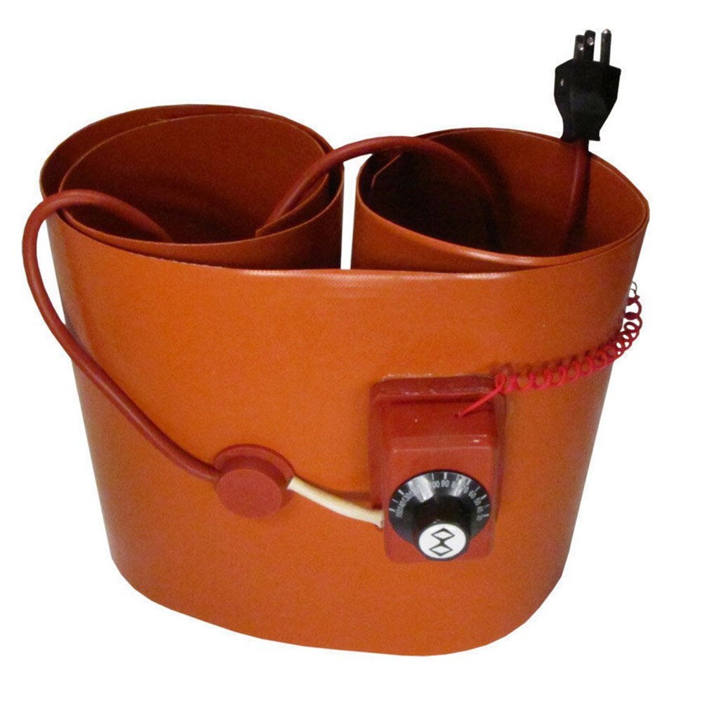110V Oil Drum Heater Silicone Heating Blanket 1740*250*1.8mm Rubber Heater 2000W