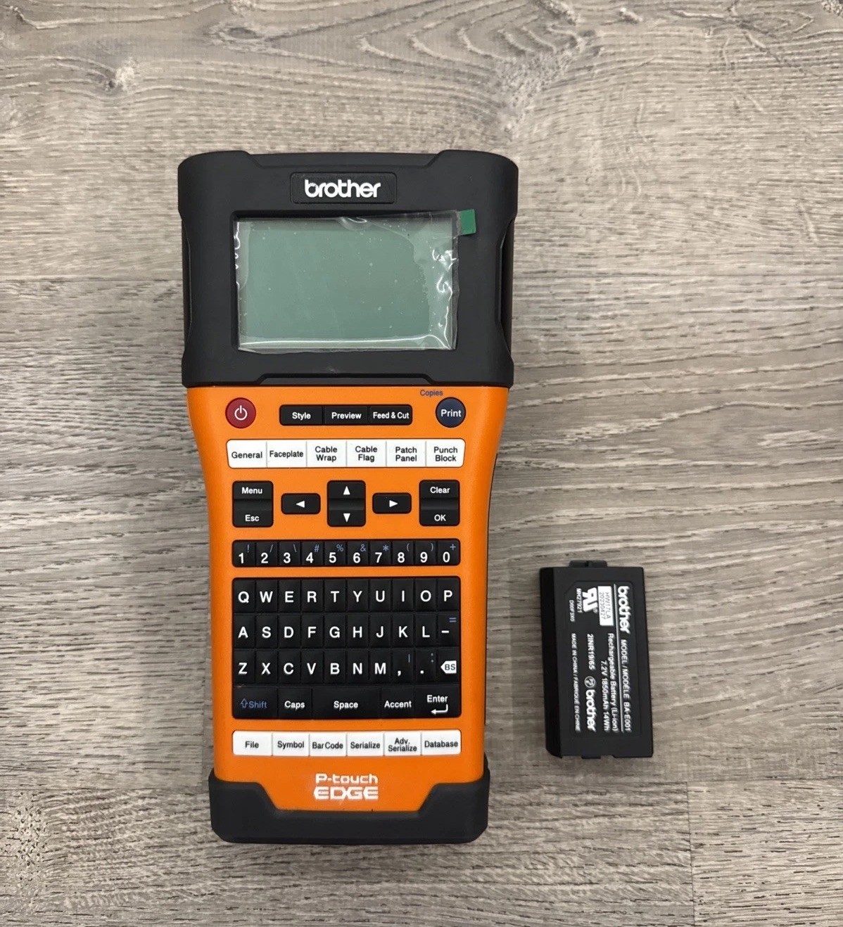 Brother P-Touch Edge Industrial Thermal Transfer Label Maker PT-E500