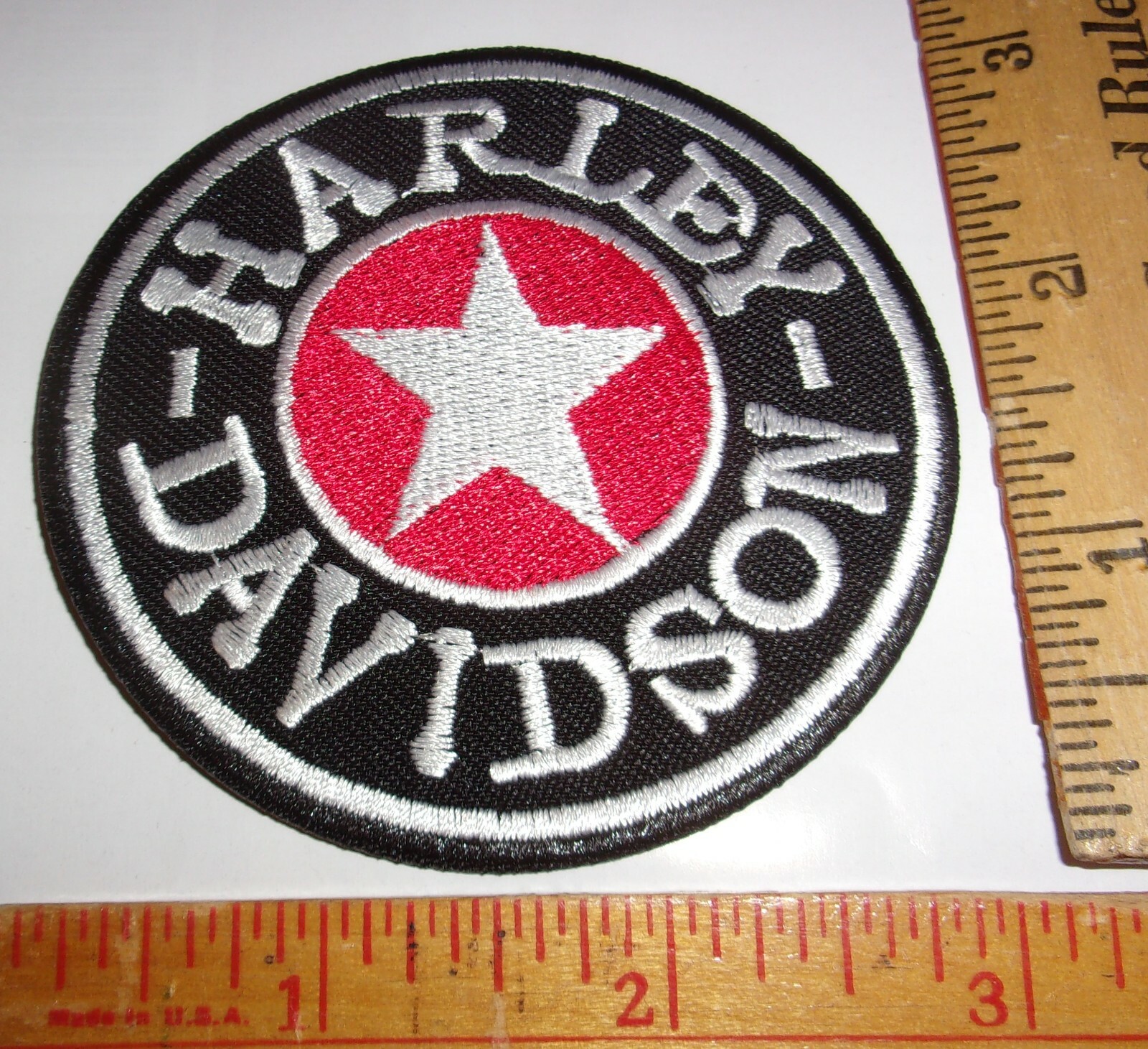 Harley "Star" patch vintage HD motorcycle collectible old biker vest emblem