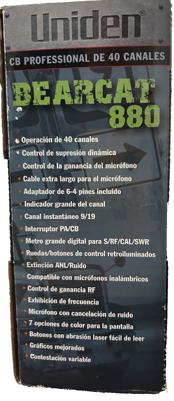 Uniden Bearcat 880 40 Channel CB Radio