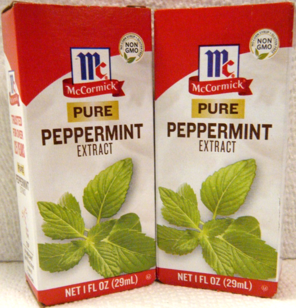 2 Pack- McCormick Pure Peppermint Extract -1 oz. x2 Expiration 10/28 FREE SHIP