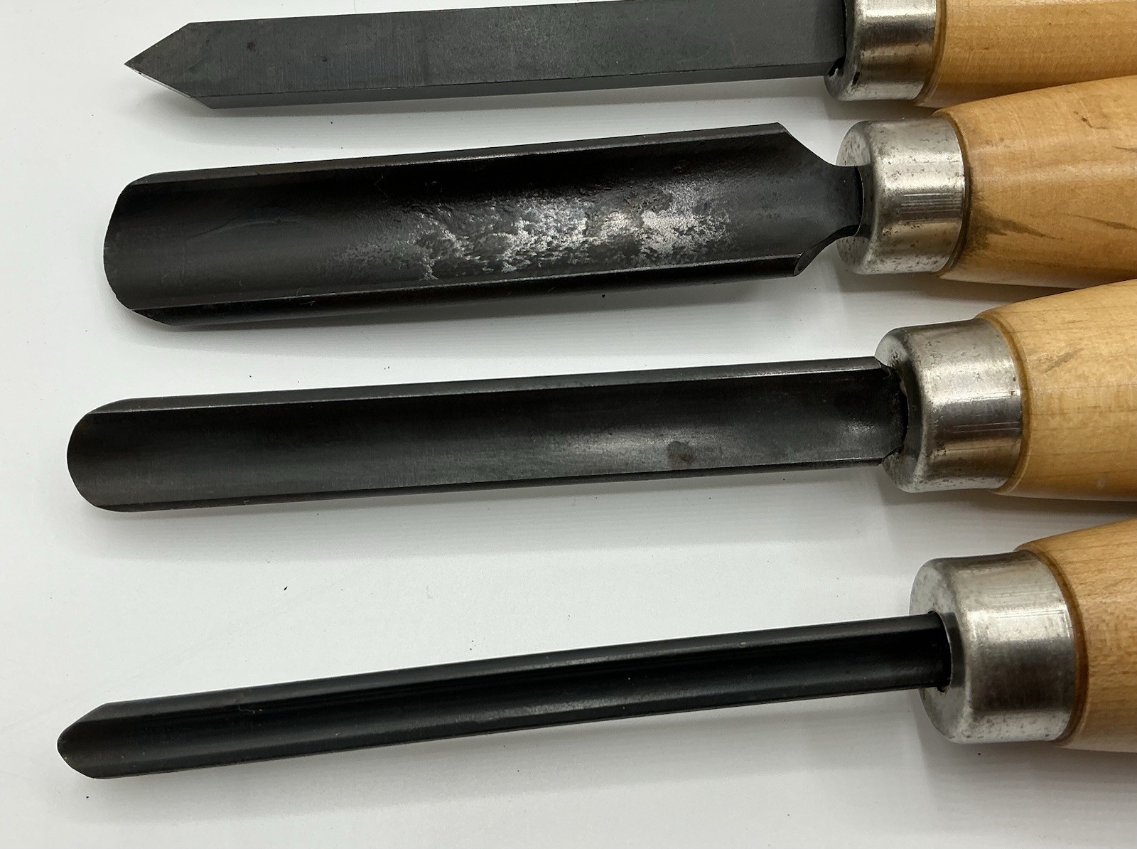 Vtg Craftsman USA High Speed Steel Lathe Chisels Set of 8 (9-28501 Thru 9-28508)