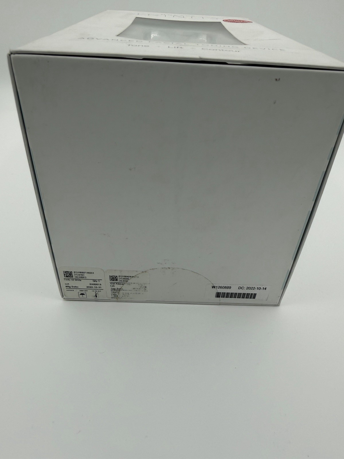 NuFace Trinity Kit - Advanced Facial Toning Device - White - New/Sealed