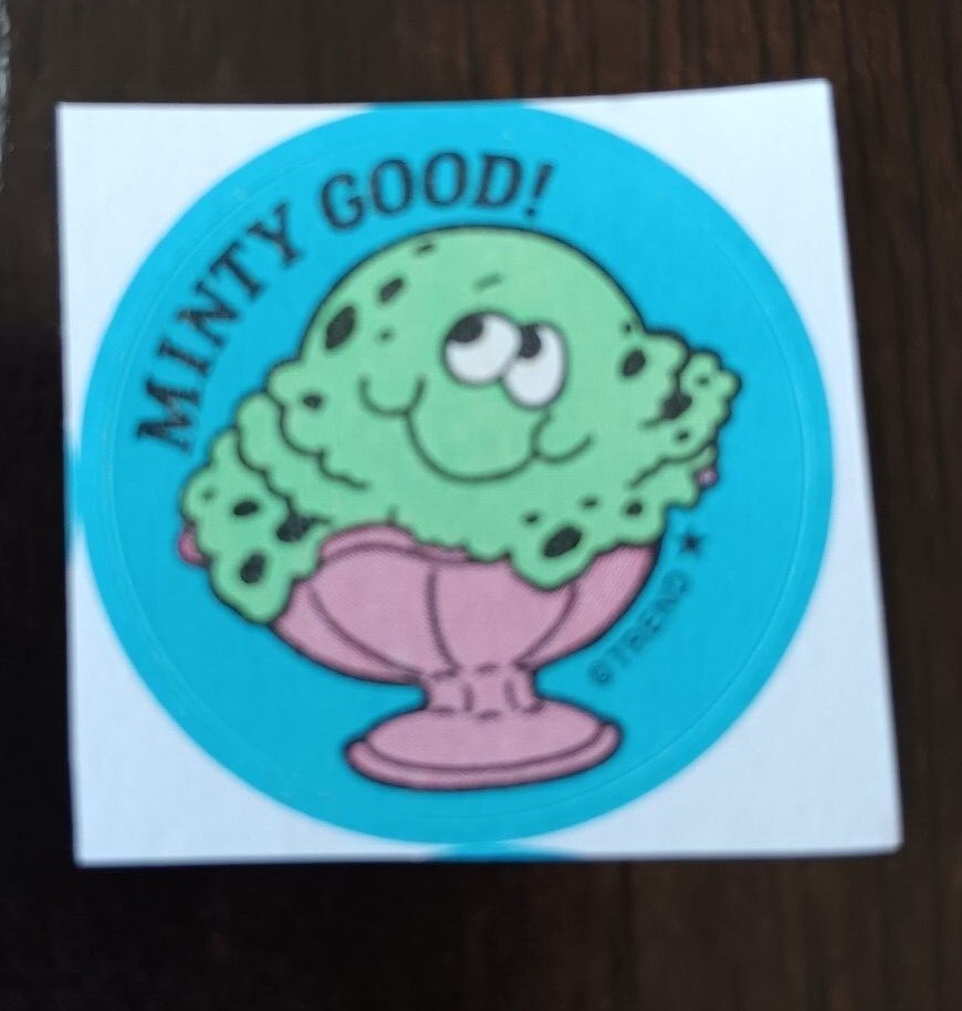 Trend Scratch & Sniff Stickers Retro 80s Reproduction Choose- Various Designs