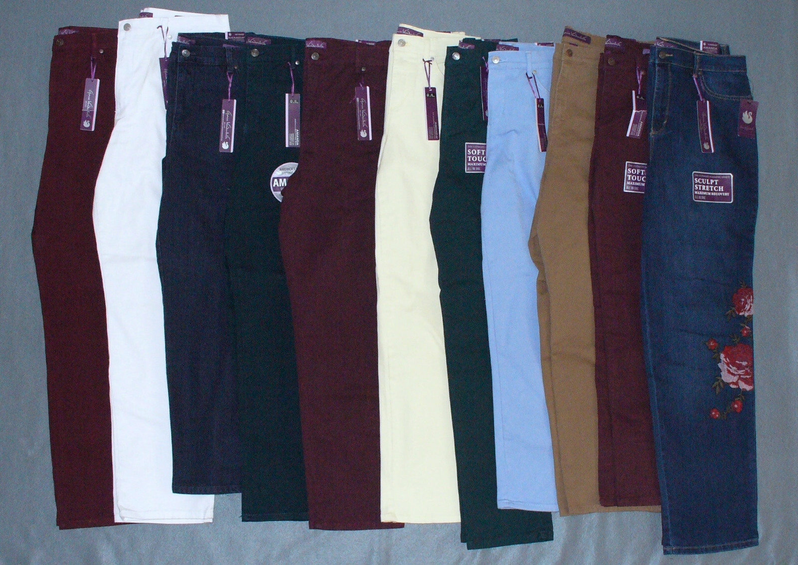 NWT Slimming Womens Gloria Vanderbilt Stretch Amanda Jeans - New Added 7/2/23