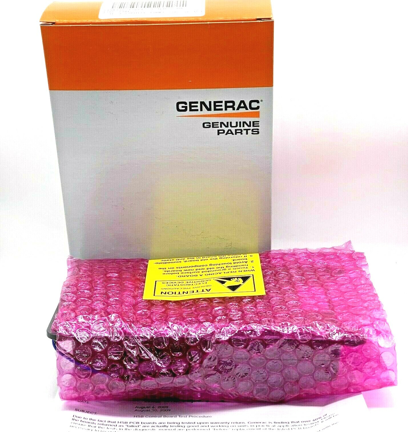 GENUINE GENERAC 0H06430SRV - NEW - Controller Panel Assembly, SAME DAY SHIPPING