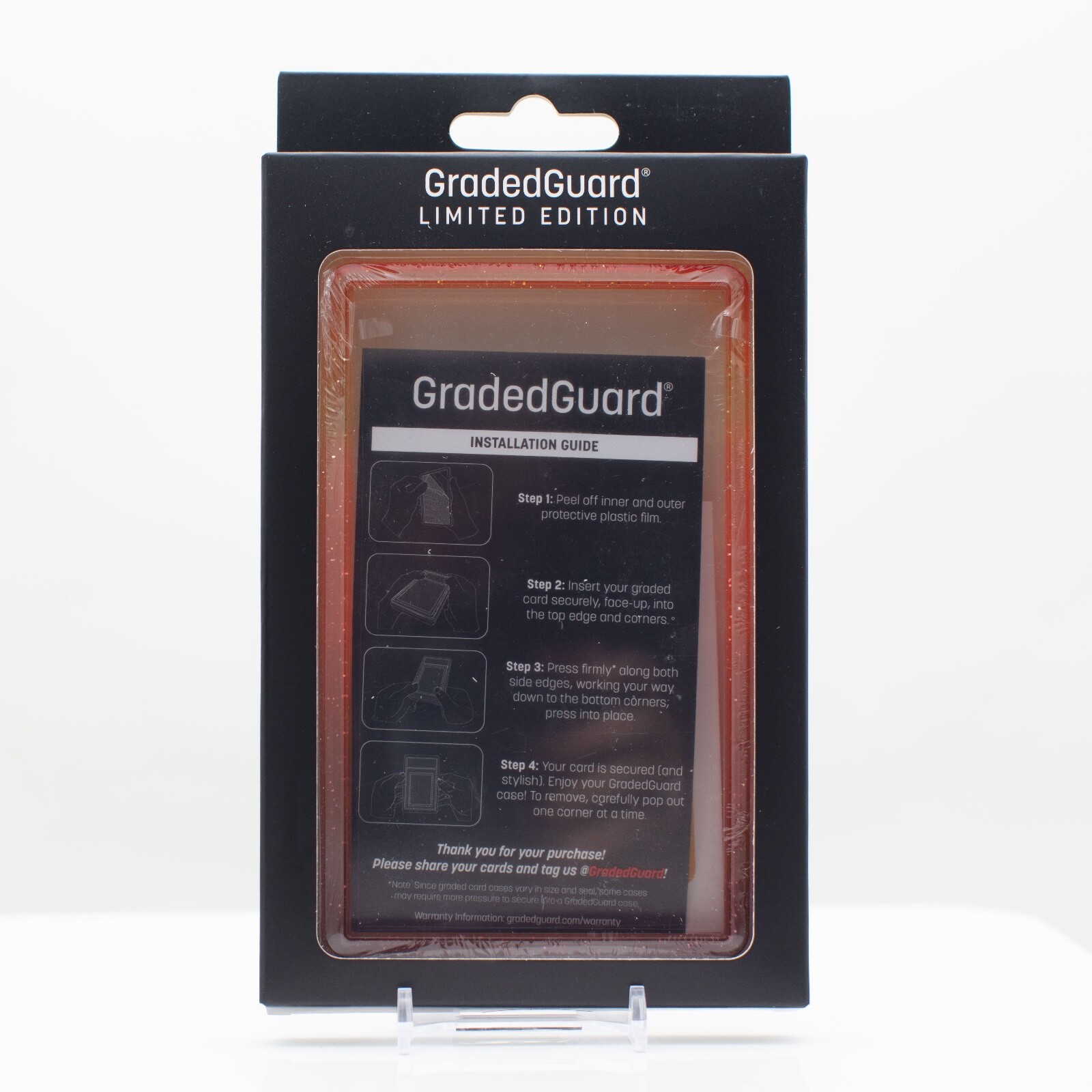 GradedGuard PSA Graded Card Case Guard Protector SUNSET V2 Limited Edition