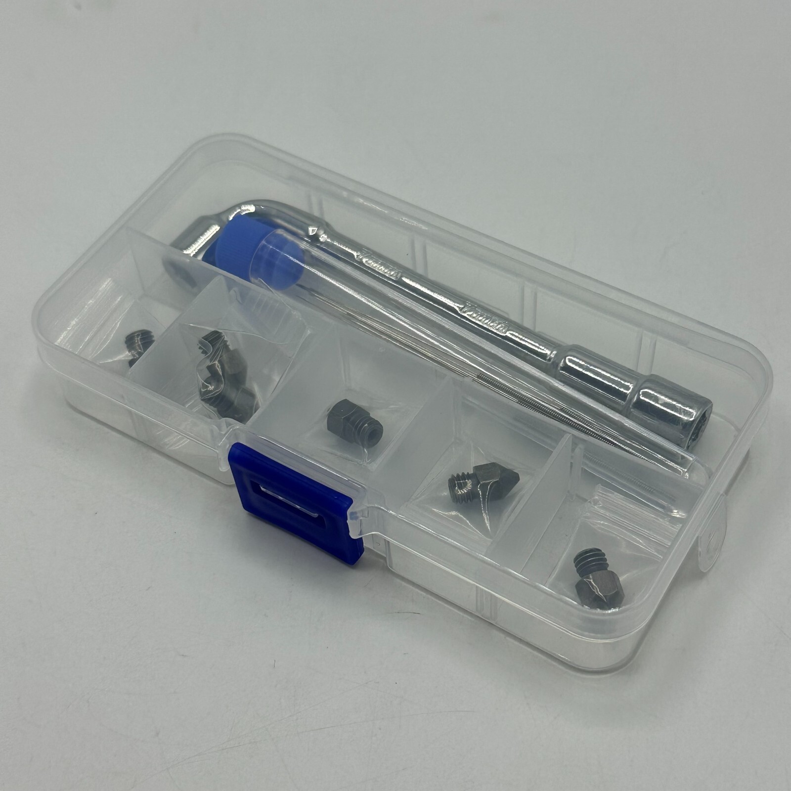 Hardened Steel Nozzle Kit 3D Printer Extruder for Ender 2 3 5 MK8 A6 A8 CR-10