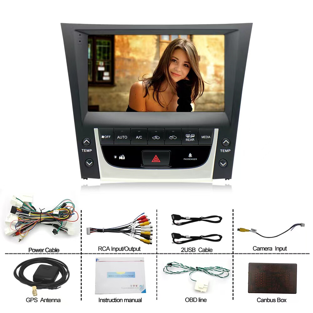 9" Stereo Radio GPS Wifi FM For Lexus GS GS300 GS350 GS430 GS450 GS460 2005-2011