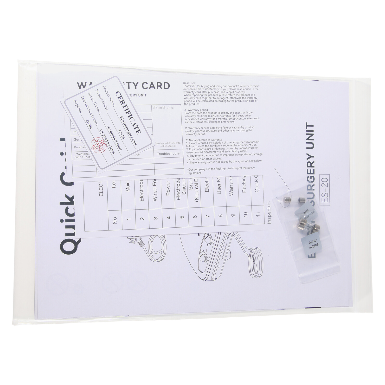 Dental Electro Electrosurgery Unit Machine High Frequency Electric 7pcs Tips