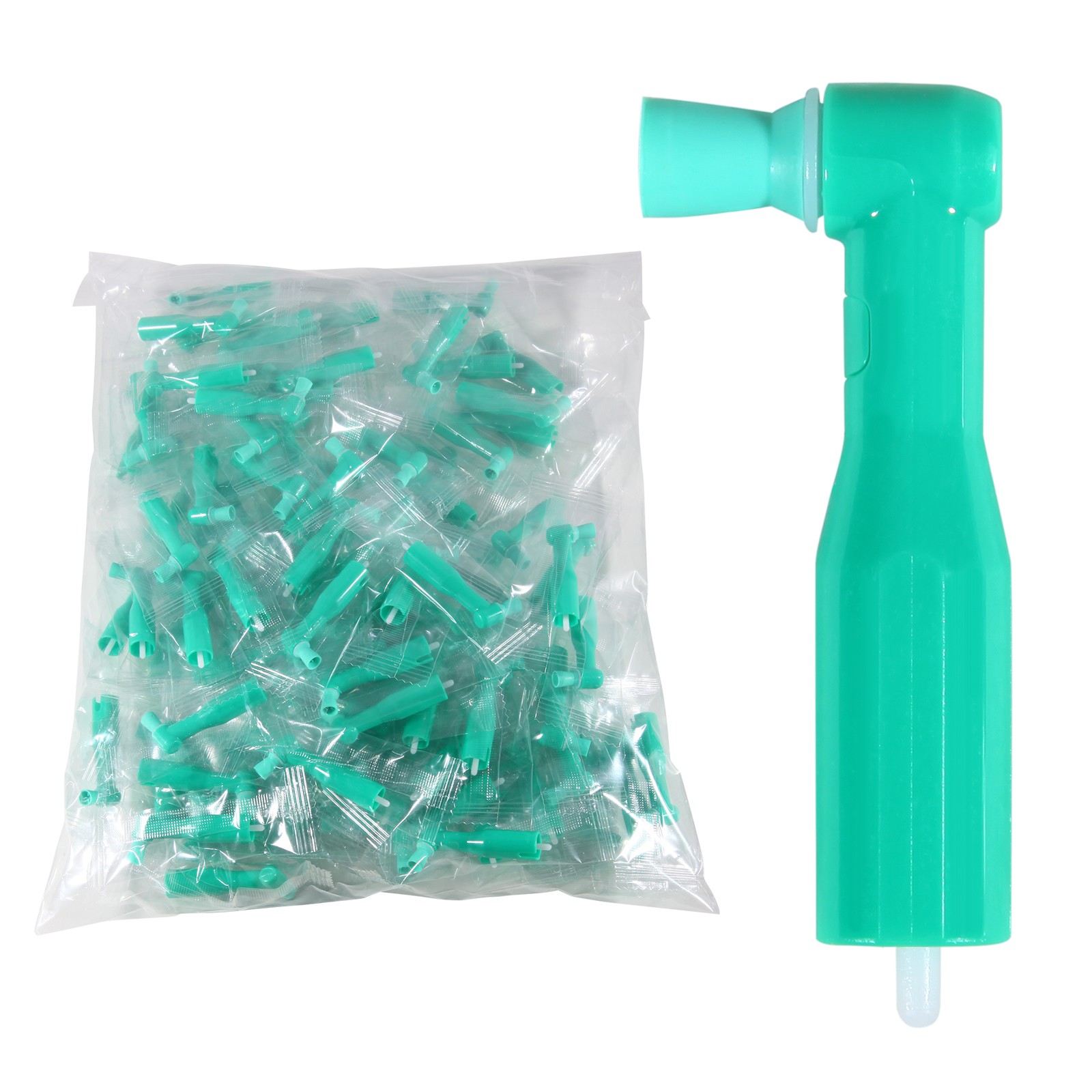 Dental Disposable Prophy Angles 100 to 1000 Soft Cup Latex Free Right Angle 90°