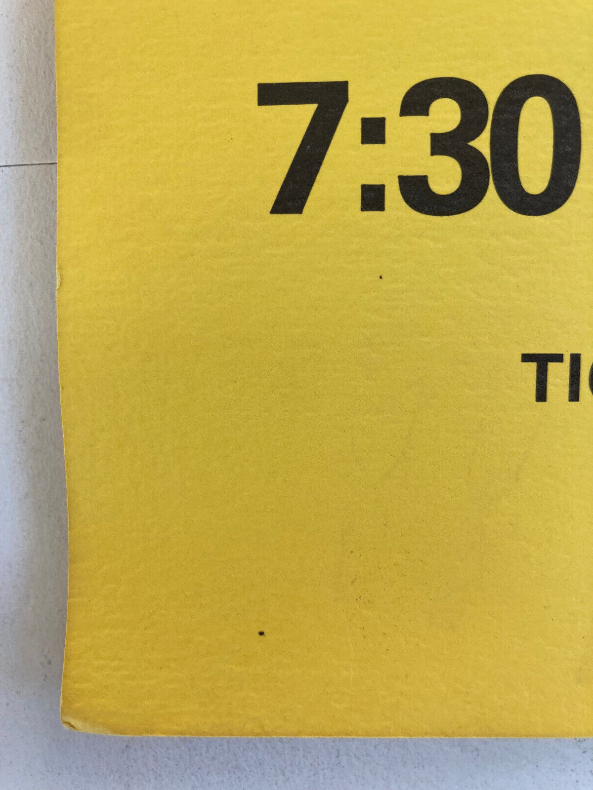 Vintage original 1978 Van Morrison concert poster Wesleyan University Wavelength