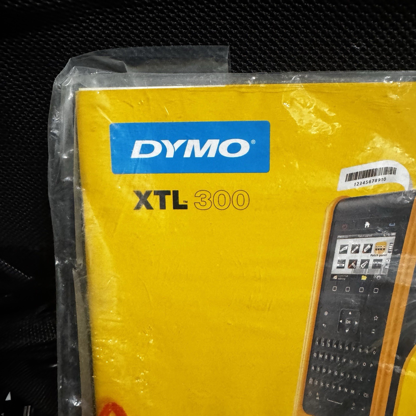 Dymo XTL 300 Label Maker with AC Adapter and Case Used