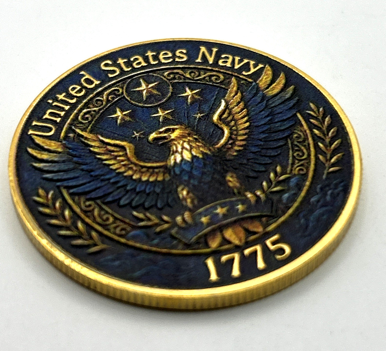 *US NAVY 250th ANNIVERSARY* Commemorative Challenge Coin Collectible Medal