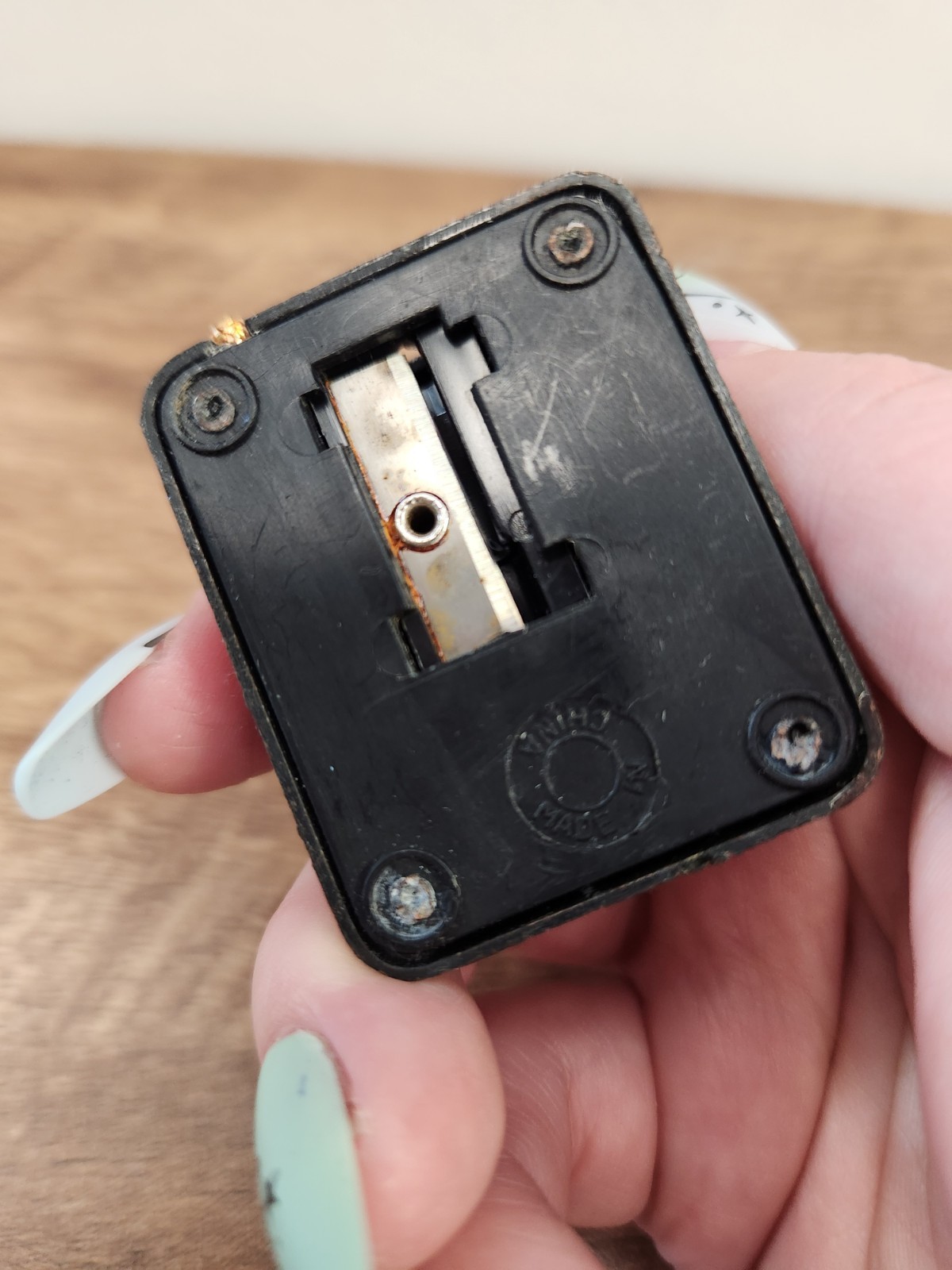 Die Cast Metal Vintage Phone Pencil Sharpener