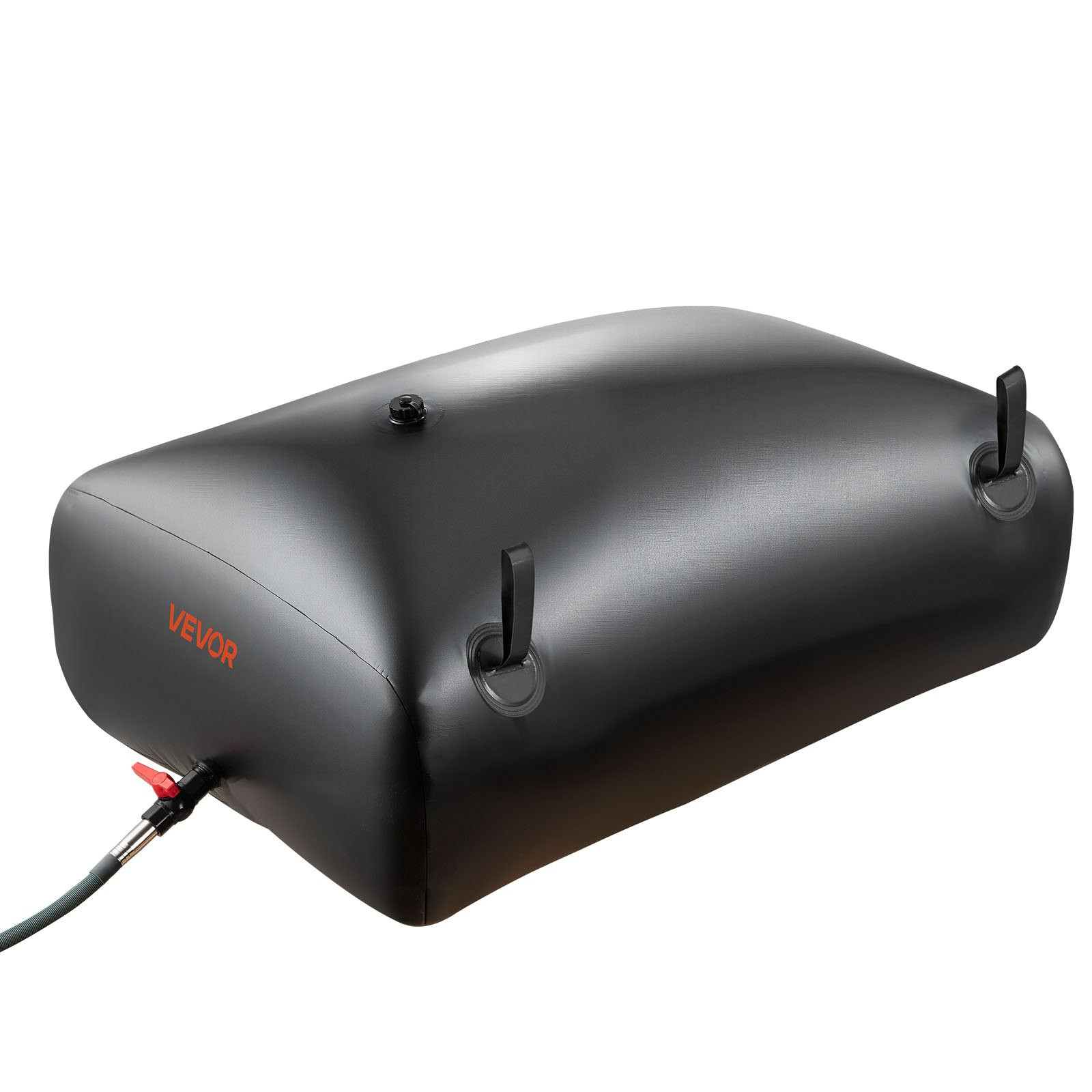 Water Storage Bladder, 30 Gal Collapsible Water Storage Bag, Black