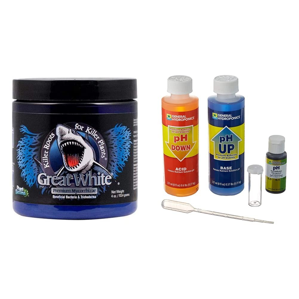 Great White PRPSGW04 100049823 4 oz Mycorrhizae, 4 Ounce & General...
