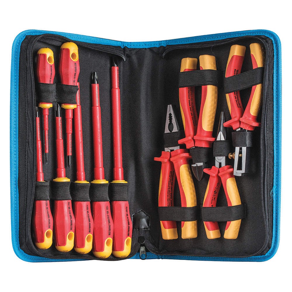 JONARD TOOLS TK-110INS Insulated Tool Set,11 pc. 2TDP7