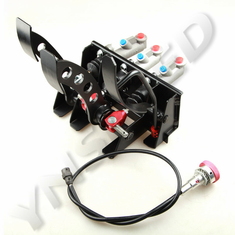 Car Hydraulic Clutch Pedal Box Rally Race Performance Brake Bias Assembly