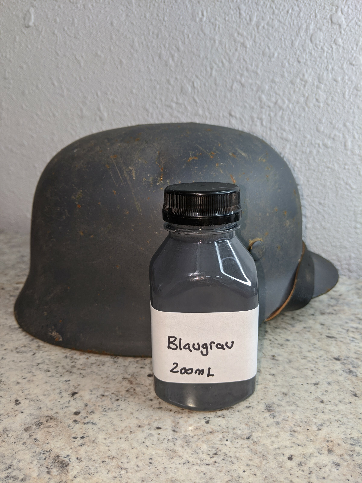 WW2 German Luftwaffe Blue Grey helmet paint Blaugrau 200ml