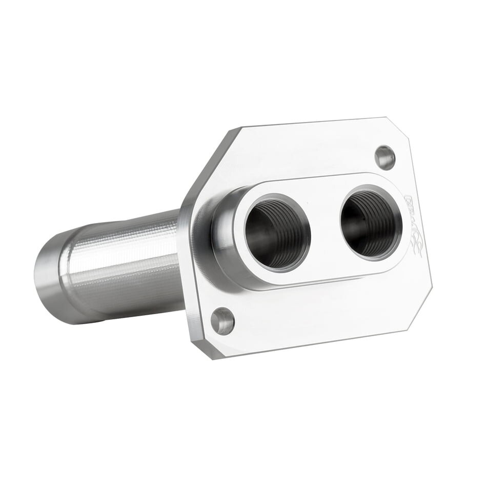 CBM-10809 CBM BILLET HEAT EXCHANGER ADAPTER LSA SUPERCHARGER -10 PORTS
