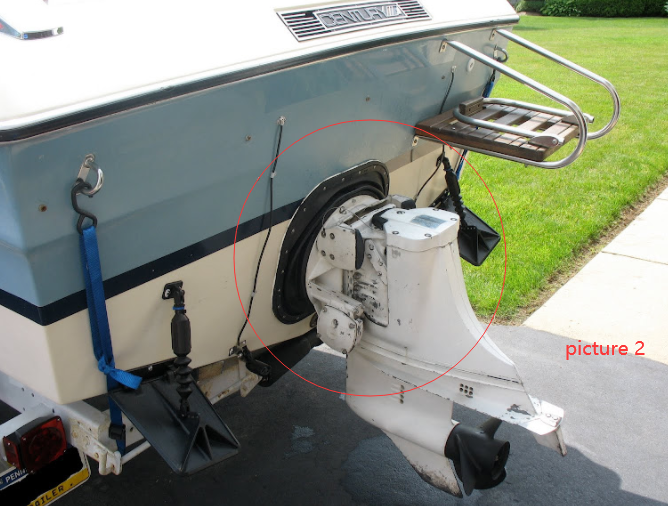 22 Holes Transom Seal Gasket OE# 909527 Fits 1978-1986 OMC Stringer Sterndrive