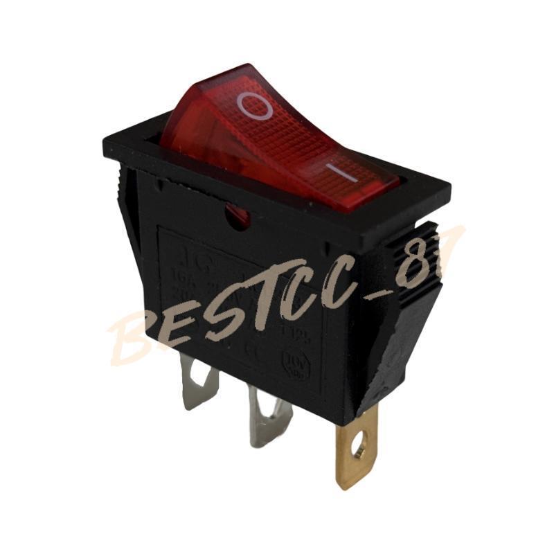 Rocker Switch Lighted On Off for Electric Fireplaces FMI Desa 120927-24 120 volt