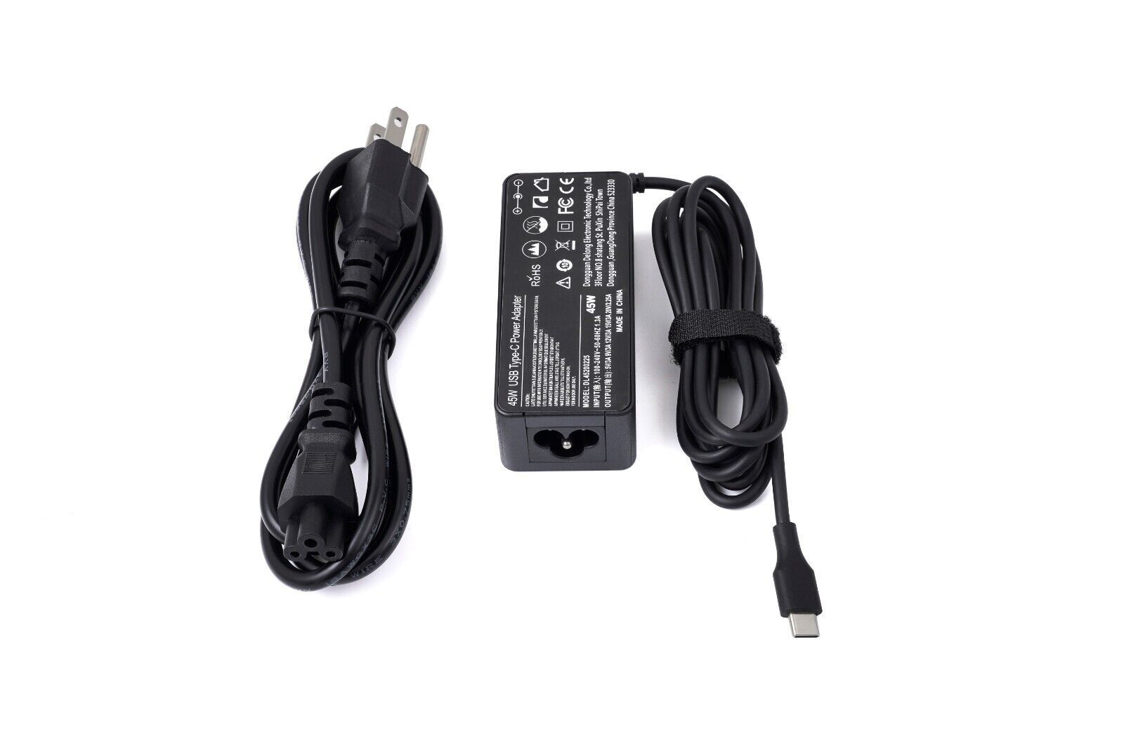 45W USB-C Charger For Lenovo ThinkPad T480 T580s T490 T495s Power Supply Cord