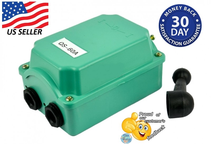 Drum Switch Forward Off Reverse Motor Control RainProof 60A Machinery Control