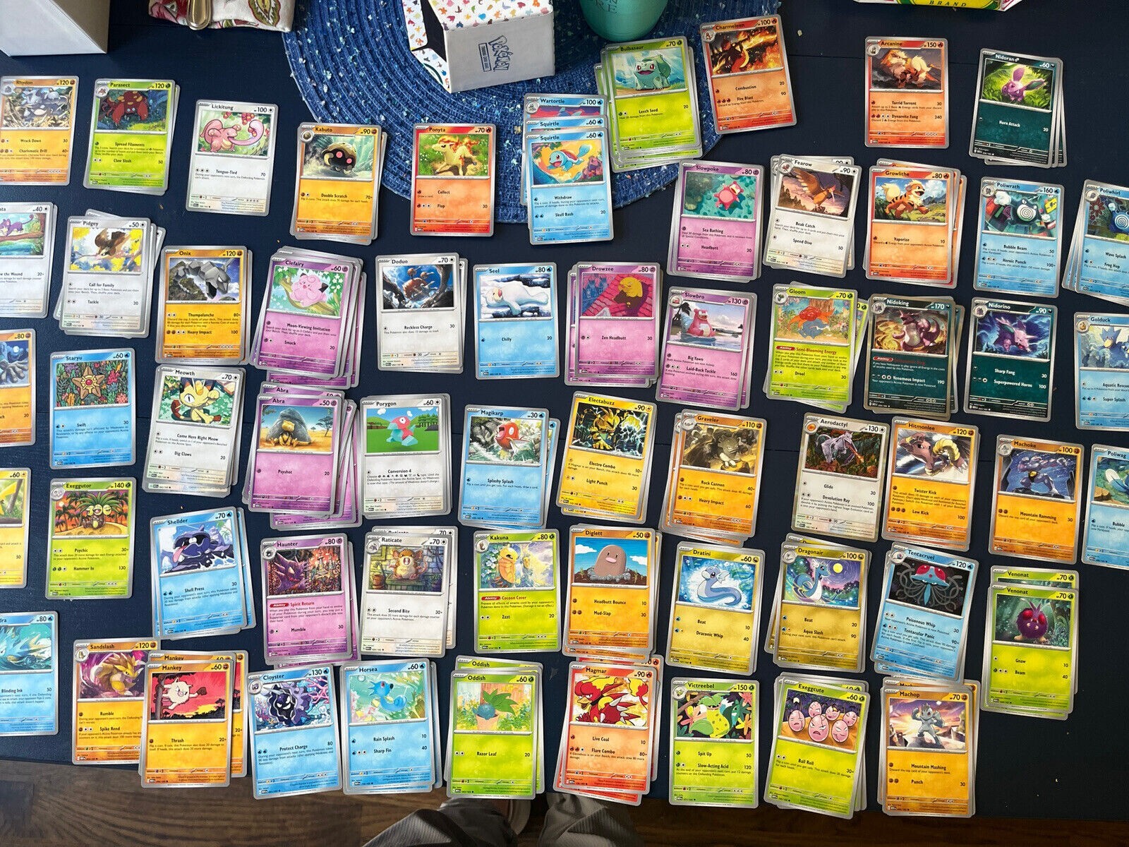 Bulk Pokemon Cards Lot 1000 Near Mint | 100 HOLO/Rev Holo NO Energy | 1V/EX Card
