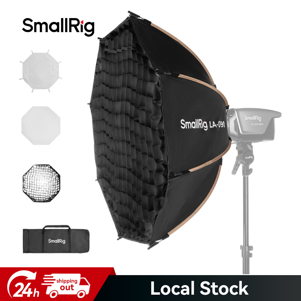 SmallRig 35"/90cm Softbox LA-O90 Quick Release Octagon Soft Box for COB Light