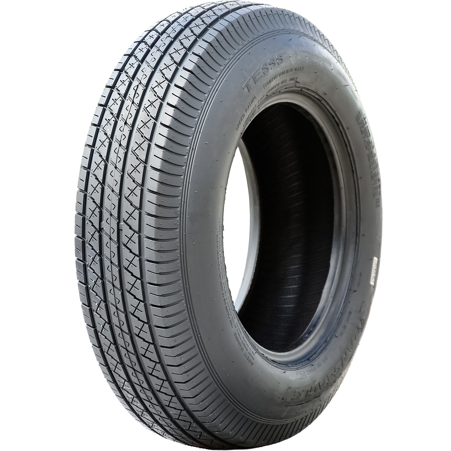 2 Tires Transeagle TE898 ST 205/75D14 Load C 6 Ply Trailer