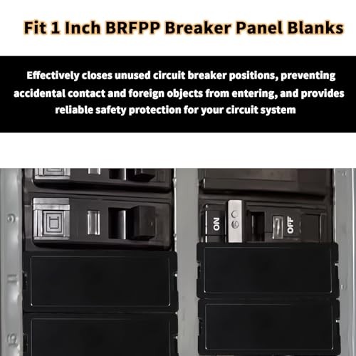 Circuit Breaker Filler Plate for Eaton Load Center 10 Pack, Fit Breaker 1 Inch